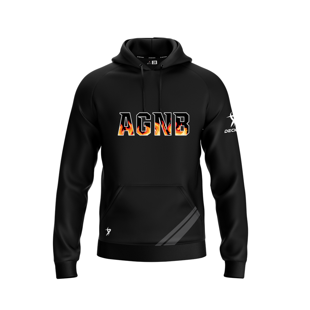 [FOLHSMBK-YXS-LOGO1] Decker Summit Hoodie (Black, Youth XS, Logo 1)