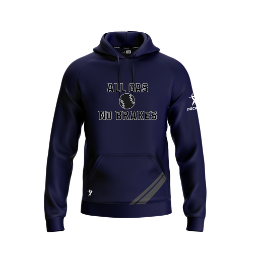 [FOLHSMNV-YXS-LOGO2] Decker Summit Hoodie (Youth XS, Navy, Logo 2)