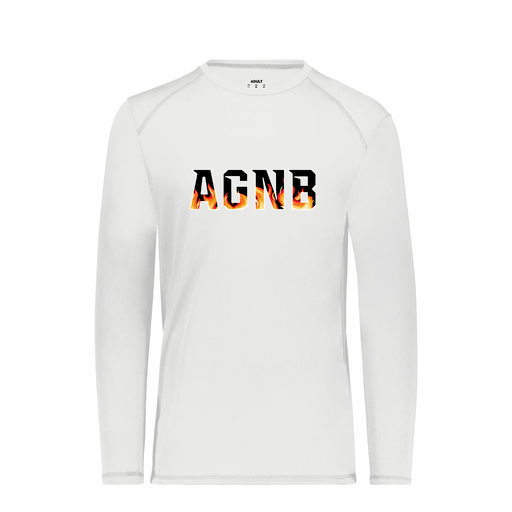 [6846.005.S-LOGO1] Youth SoftTouch Long Sleeve (Youth S, White, Logo 1)