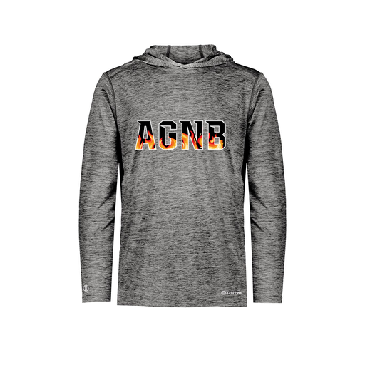 [FOLHCGBK-AS-LOGO1] Decker Men's Charge Hoodie (Adult S, Black, Logo 1)