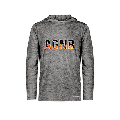 [FOLHCGBK-YS-LOGO1] Decker Youth Charge Hoodie (Youth S, Black, Logo 1)