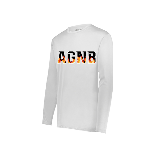 [222822.005.XS-LOGO1] Men's LS Smooth Sport Shirt (Adult XS, White, Logo 1)