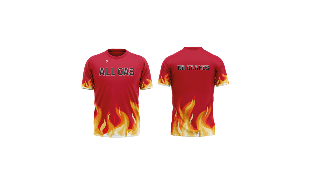 All Gas No Breaks - Red Jersey (No Numbers)