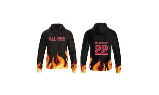 All Gas No Breaks - Black LSL Hoodie