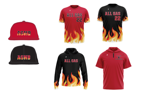 All Gas No Brakes Baseball - Player Package